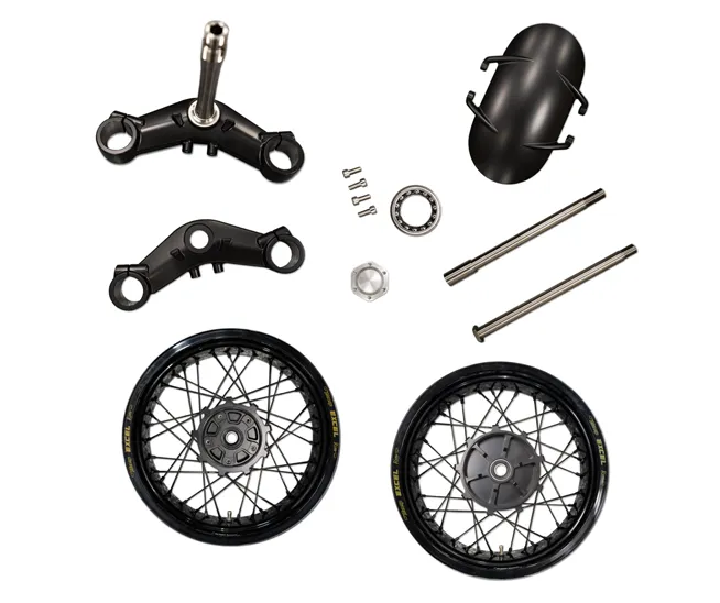 Spoked Wide Wheel Kit