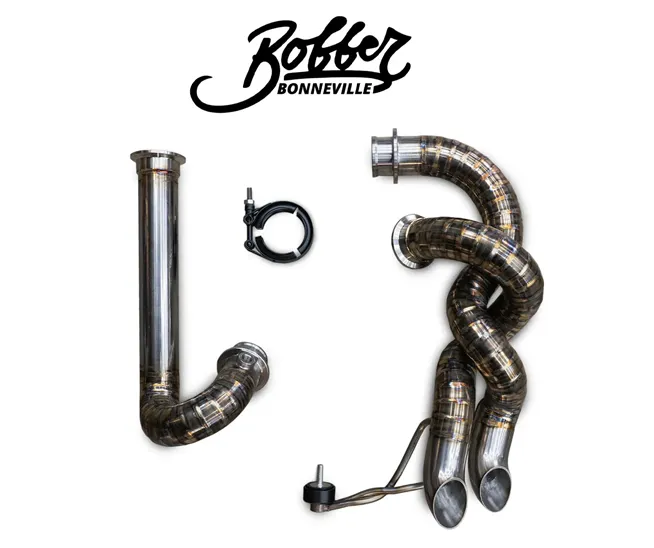 Bobber Twisted Feature Image Handcrafted Twisted Exhaust - Bobber