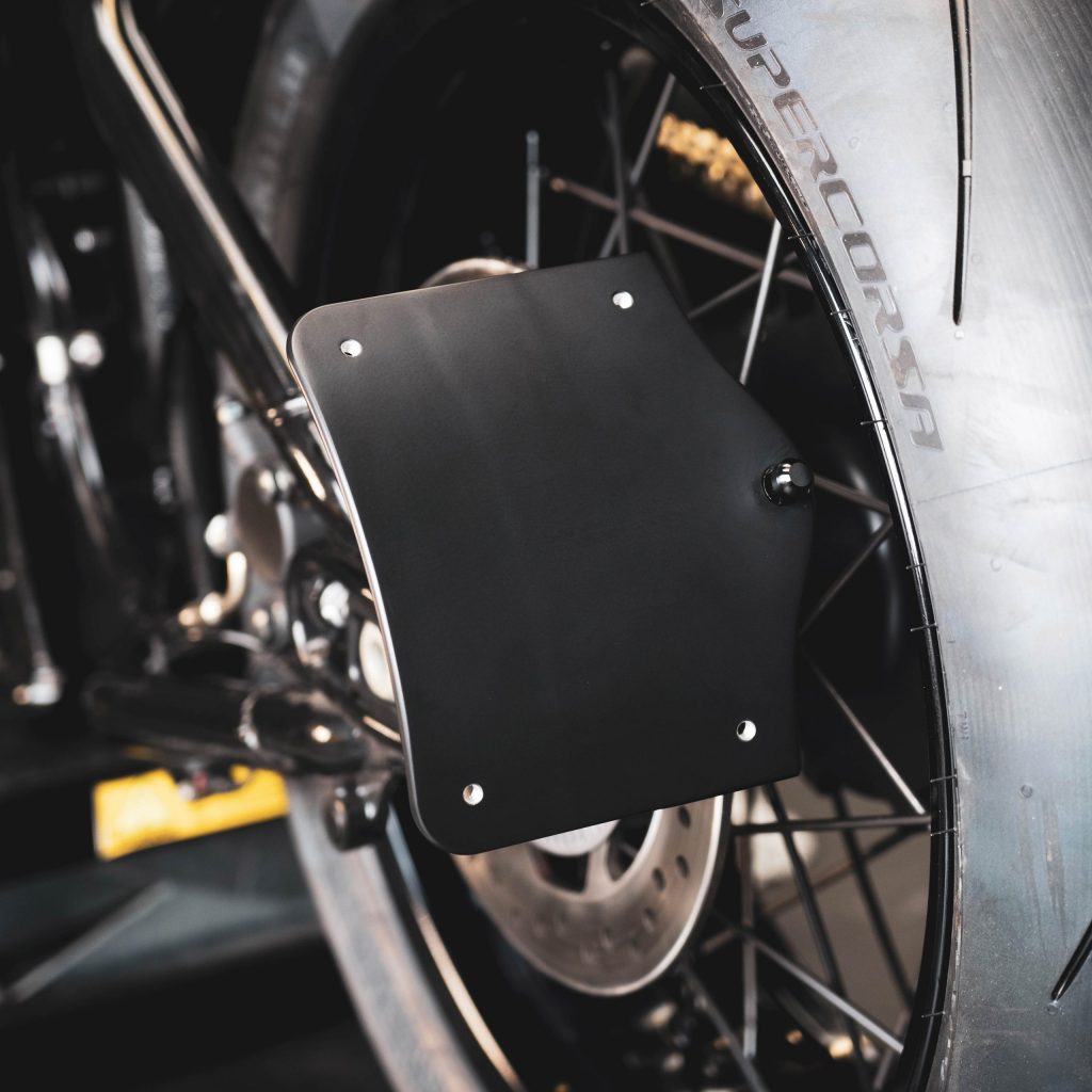 Bobber Side Number Plate Mount