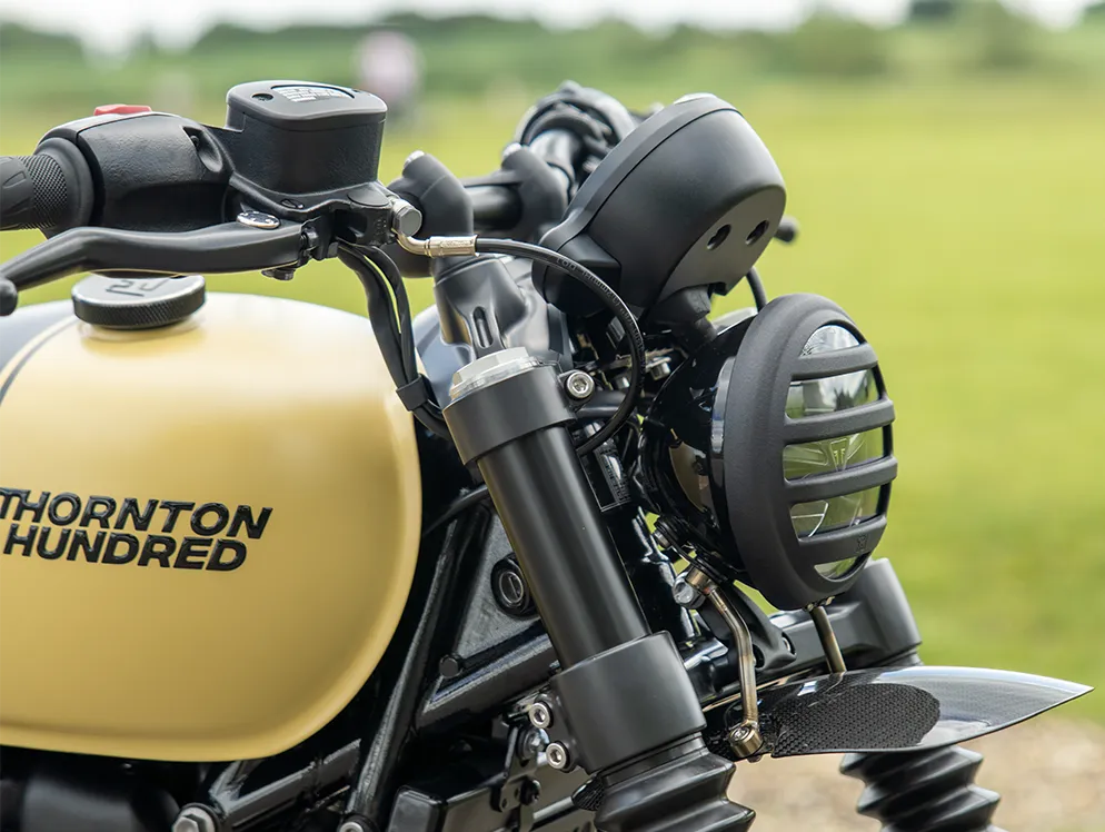 THM Desert Bobber front of bike